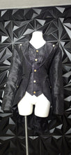 Load image into Gallery viewer, High low blazer/snake print legging 2 piece set   sz xl
