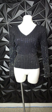 Load image into Gallery viewer, Belldini beaded top              sz large
