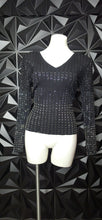 Load image into Gallery viewer, Belldini beaded top              sz large
