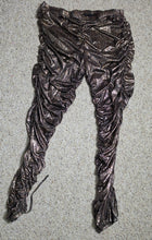 Load image into Gallery viewer, High low blazer/snake print legging 2 piece set   sz xl
