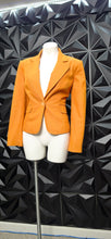 Load image into Gallery viewer, Norton Mcnaughton orange blazer             sz 10
