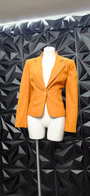 Load image into Gallery viewer, Norton Mcnaughton orange blazer             sz 10
