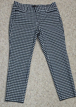Load image into Gallery viewer, Banana Republic box print pants             sz 6
