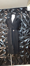 Load image into Gallery viewer, Zara long black vest                sz med-xlrg
