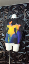 Load image into Gallery viewer, Romwe men studded top               sz medium(men)-xlrg (woman)
