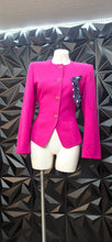 Load image into Gallery viewer, Kasper pink silouette blazer              sz 8
