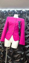 Load image into Gallery viewer, Kasper pink silouette blazer              sz 8
