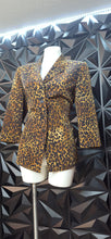 Load image into Gallery viewer, Le Suit animal print blazer                sz 10
