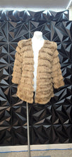 Load image into Gallery viewer, Denim 24/7 fringed open front duster                    sz 14w
