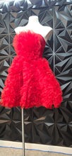 Load image into Gallery viewer, Georgina Chapman red flare dress               sz 10, best fit sz 8
