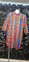 Load image into Gallery viewer, Top Notch multicolor top/dress                sz 3x
