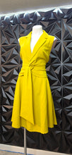 Load image into Gallery viewer, Midnight Velvet yellow dress                 sz large (14/16)
