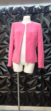 Load image into Gallery viewer, Tahari pink open front blazer              sz 8
