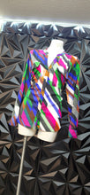 Load image into Gallery viewer, Calvin Klein multicolor blouse                 sz medium
