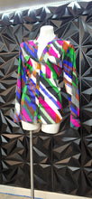 Load image into Gallery viewer, Calvin Klein multicolor blouse                 sz medium
