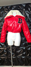 Load image into Gallery viewer, Helium red crop jacket                       sz medium

