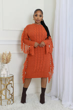 Load image into Gallery viewer, Coziest Feeling Midi Sweater Dress - Rustic
