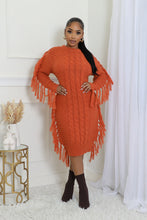 Load image into Gallery viewer, Coziest Feeling Midi Sweater Dress - Rustic
