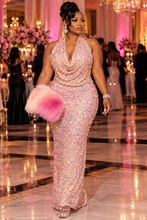 Load image into Gallery viewer, NWT Fashion nova sequin dress             sz 3x

