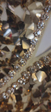 Load and play video in Gallery viewer, NOVA LUX SQUARE SEQUIN GOWN        SZ LRG

